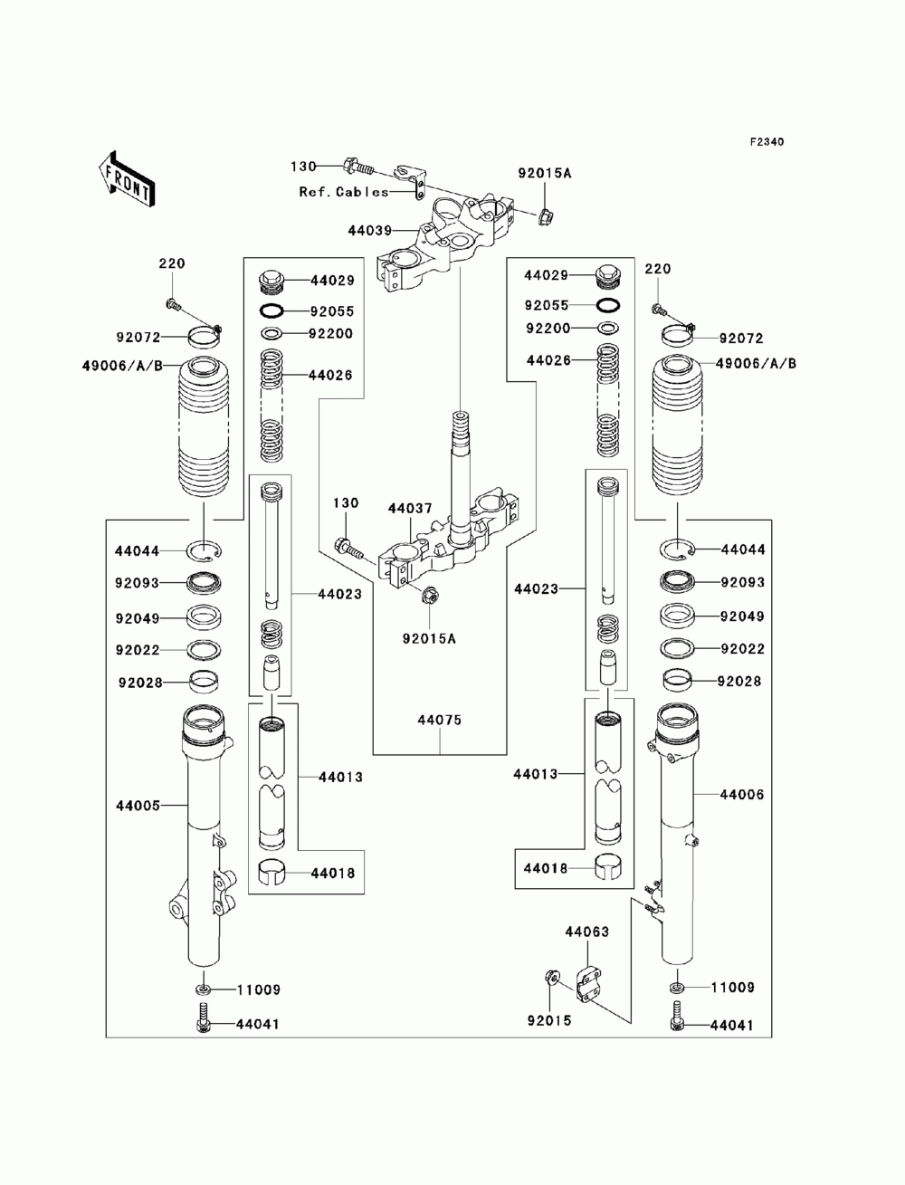 Front fork