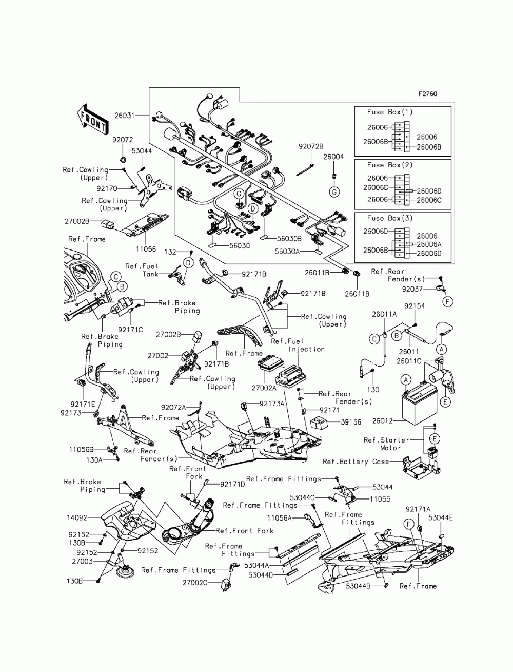 Chassis electrical equipment