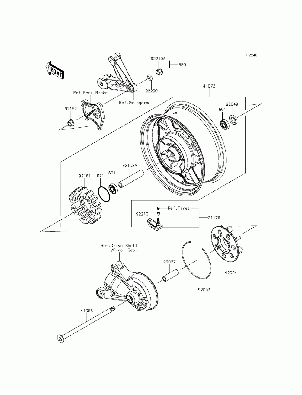 Rear wheel_chain