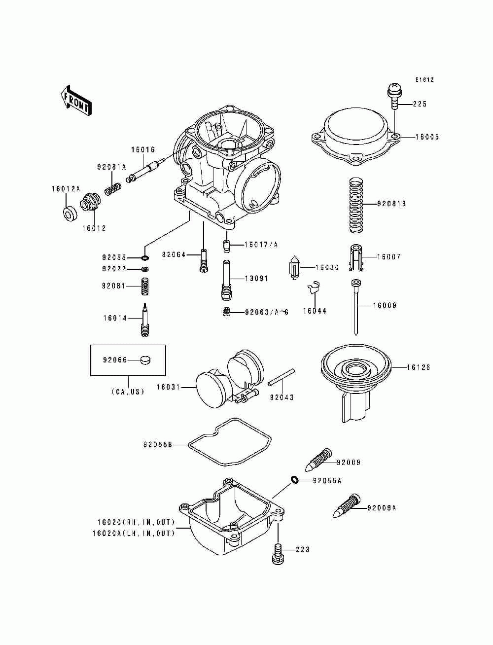 Carburetor parts