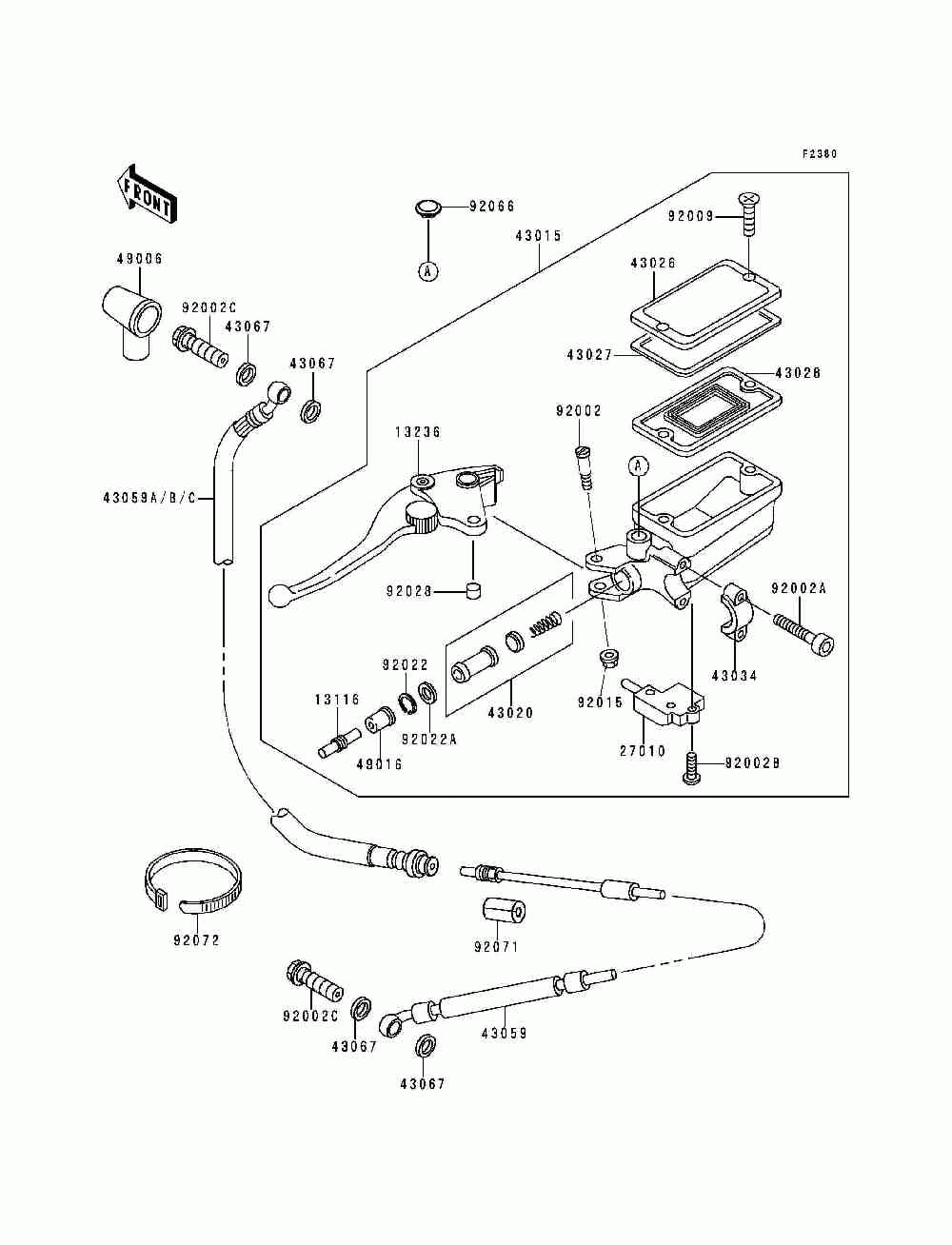 Clutch master cylinder