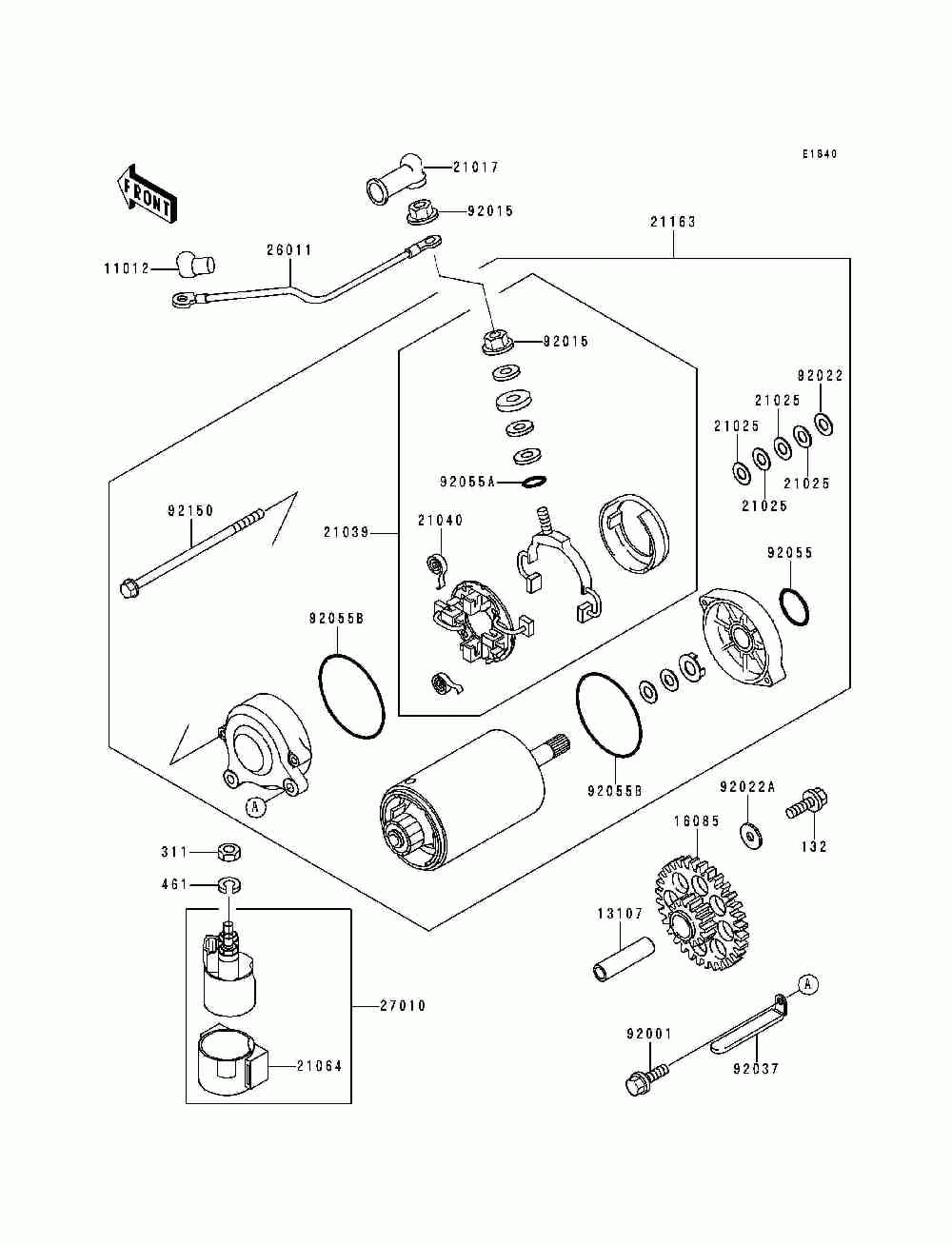 Starter motor