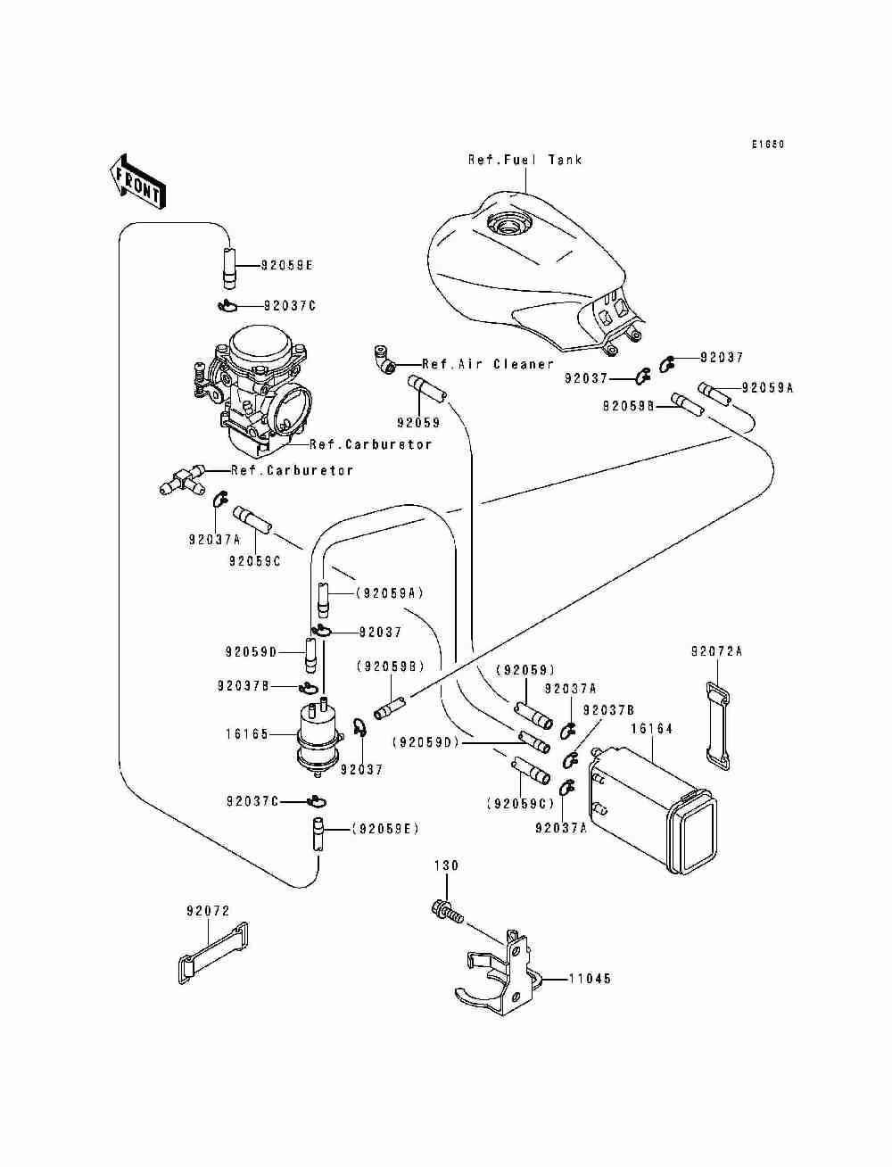 Fuel evaporative system