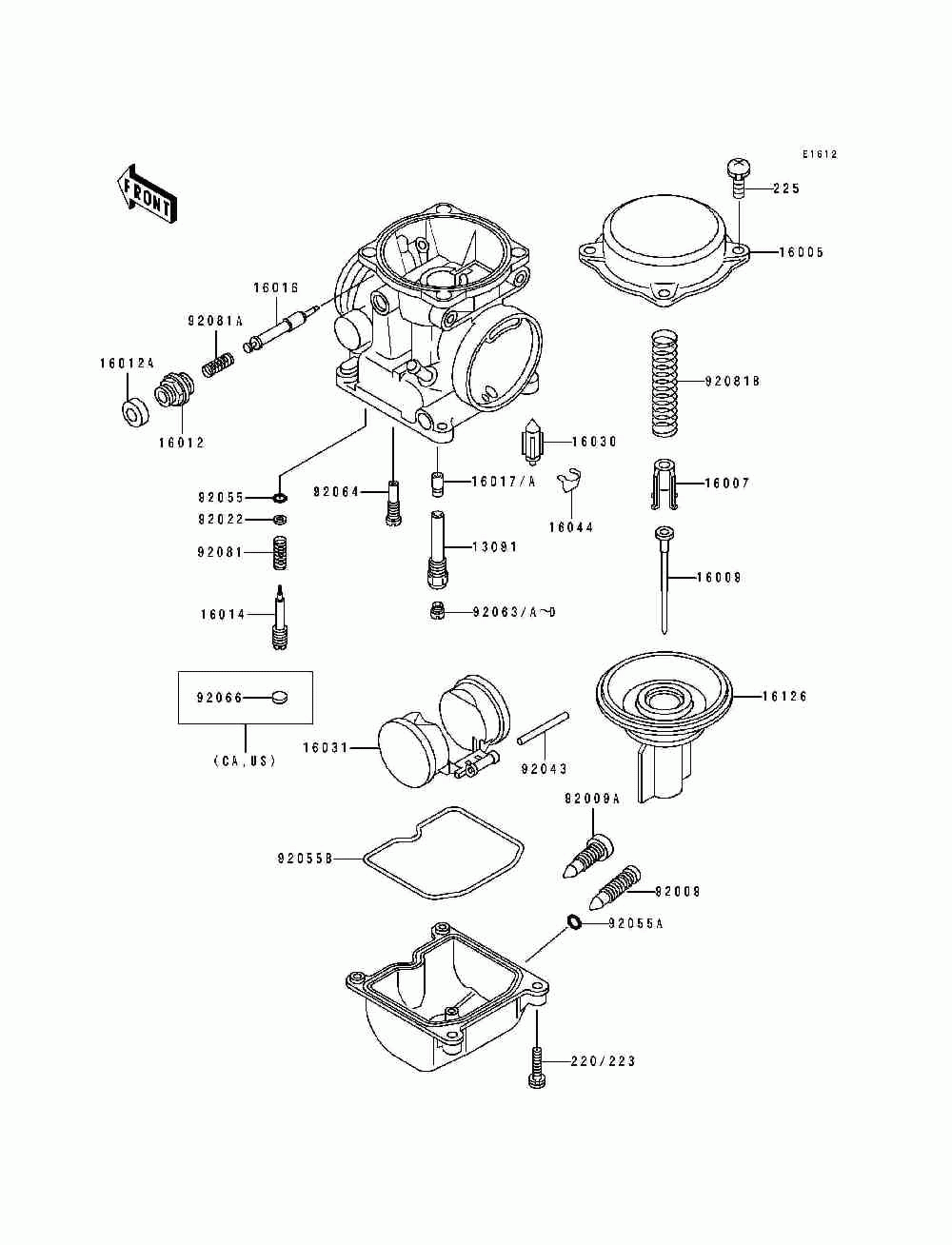 Carburetor parts