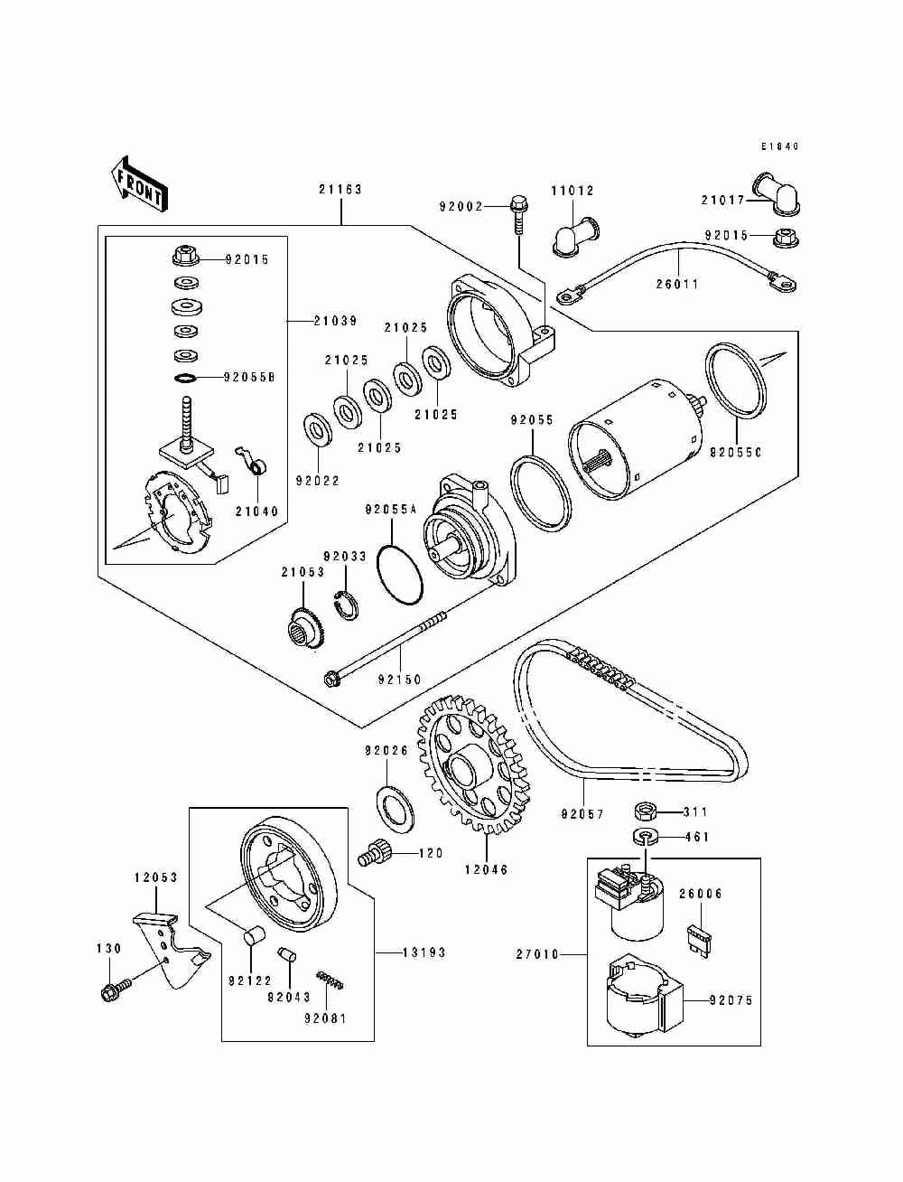 Starter motor