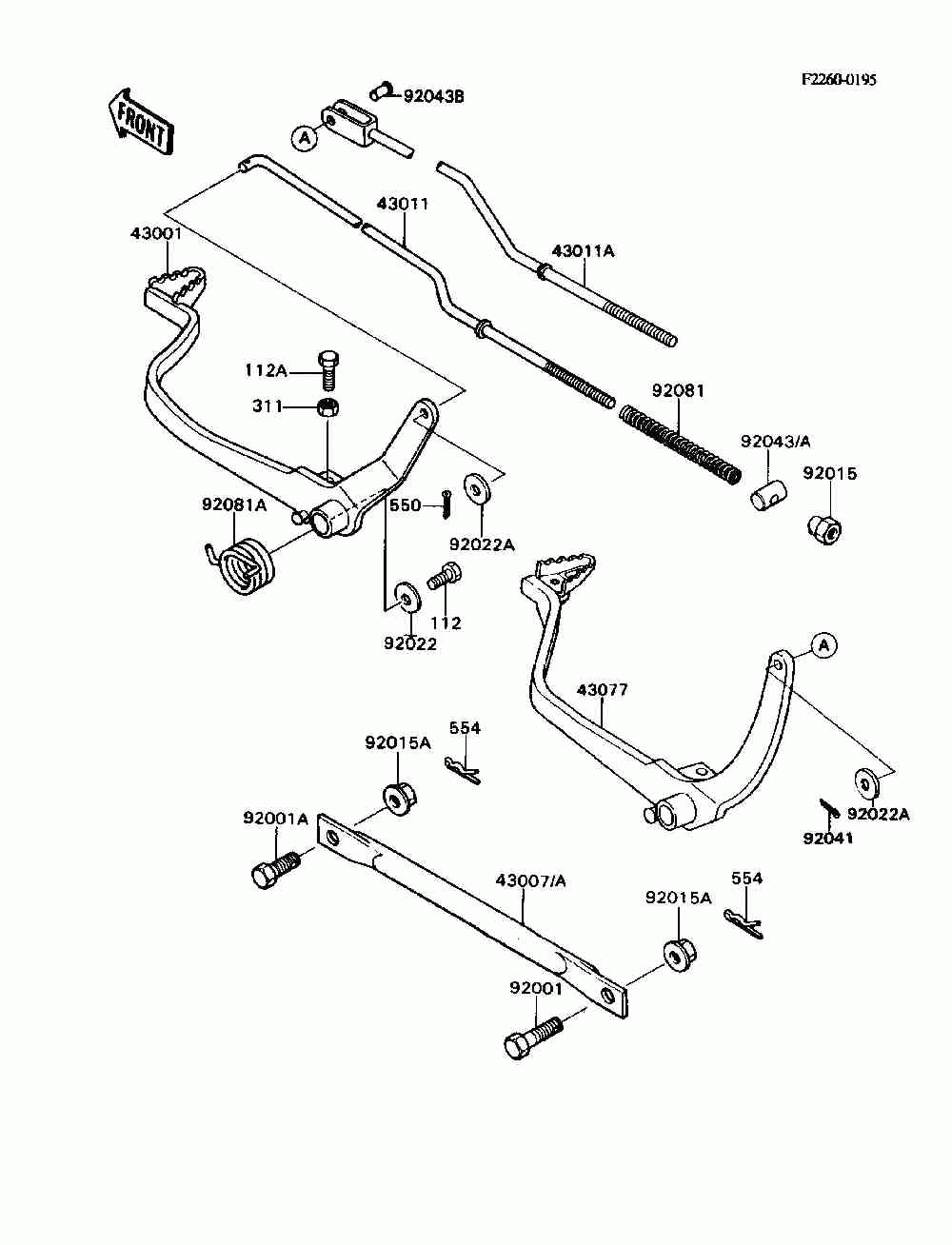 Brake pedal