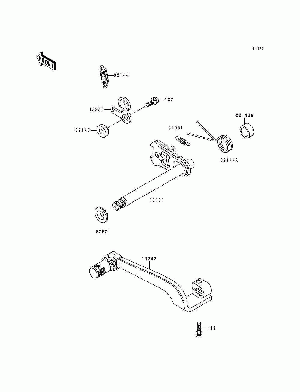 Gear change mechanism