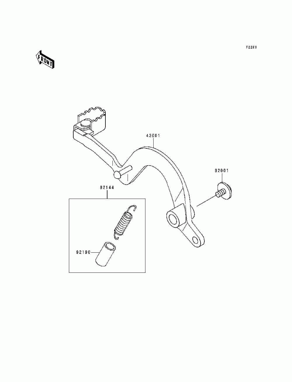 Brake pedal