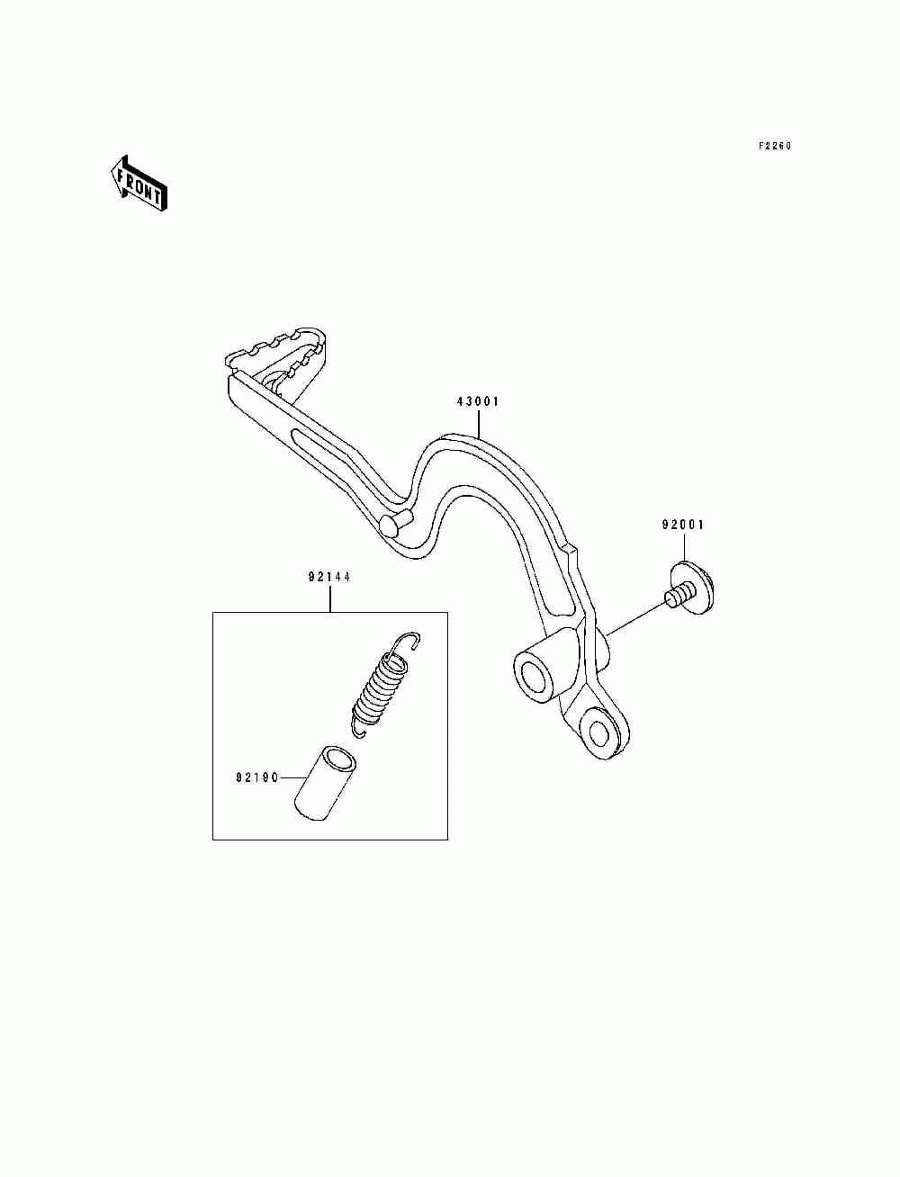 Brake pedal