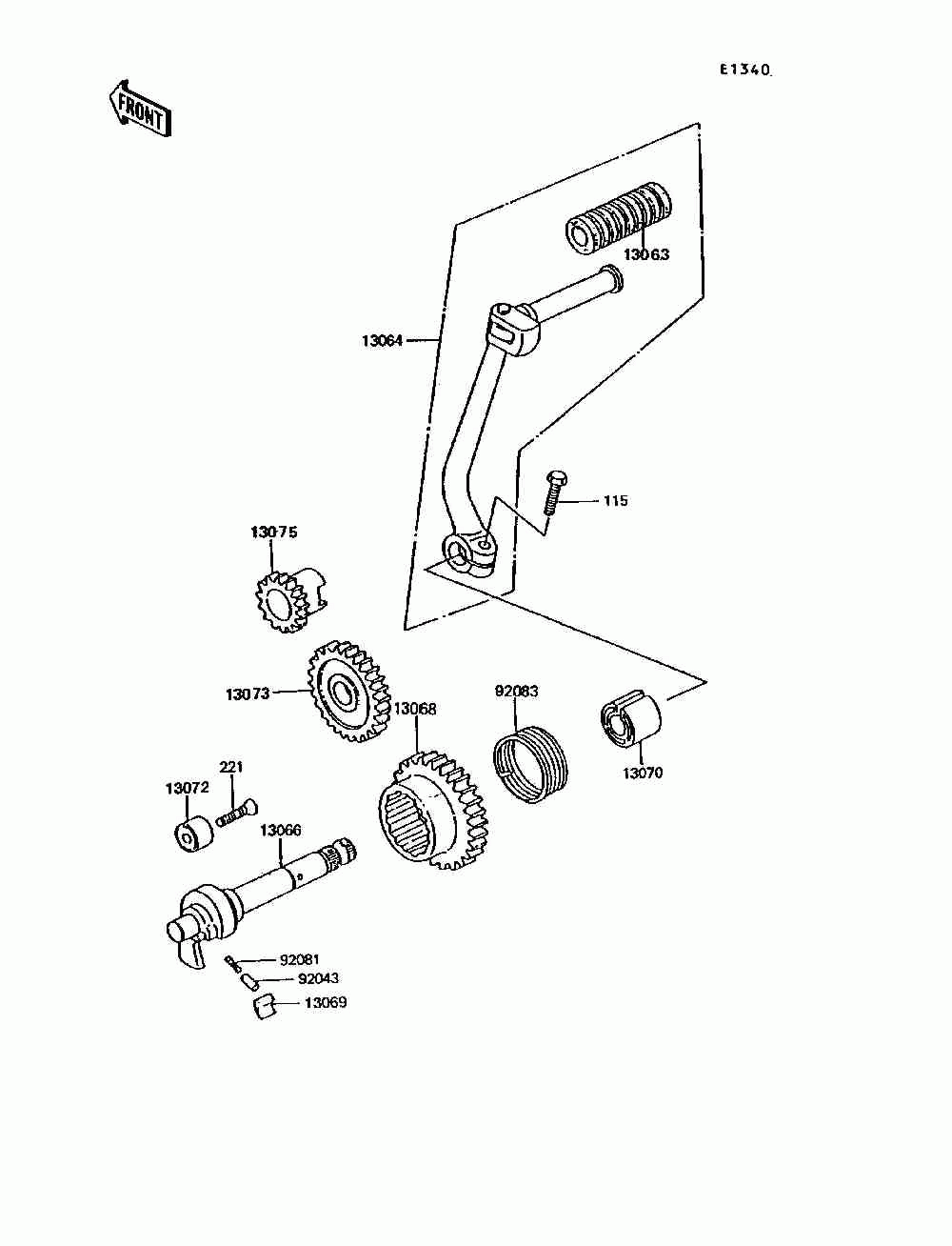 Kickstarter mechanism