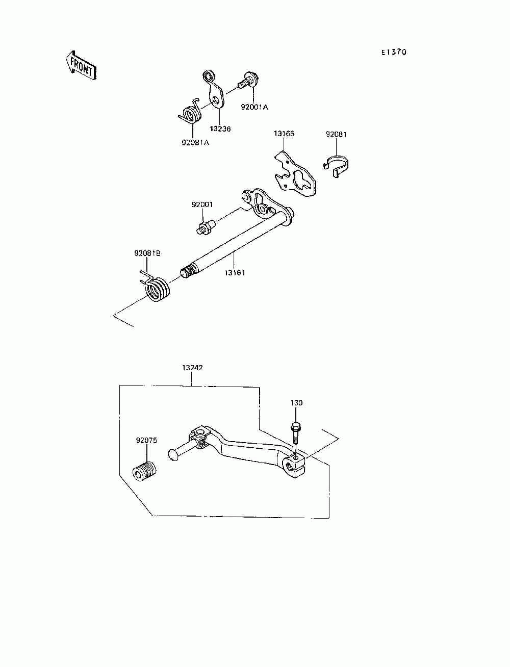 Gear change mechanism