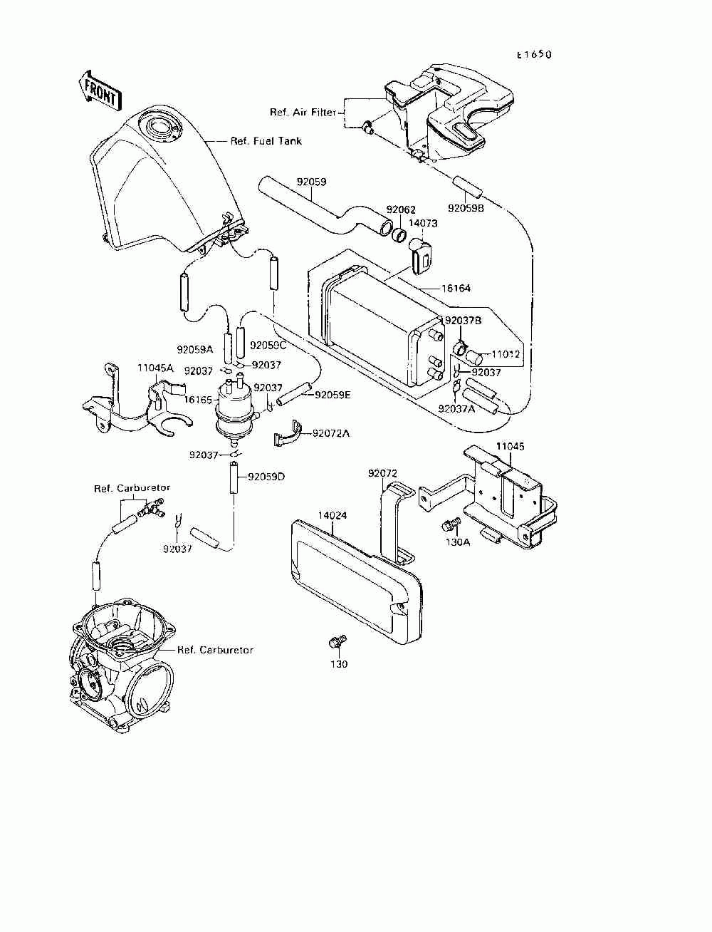 Fuel evaporative system