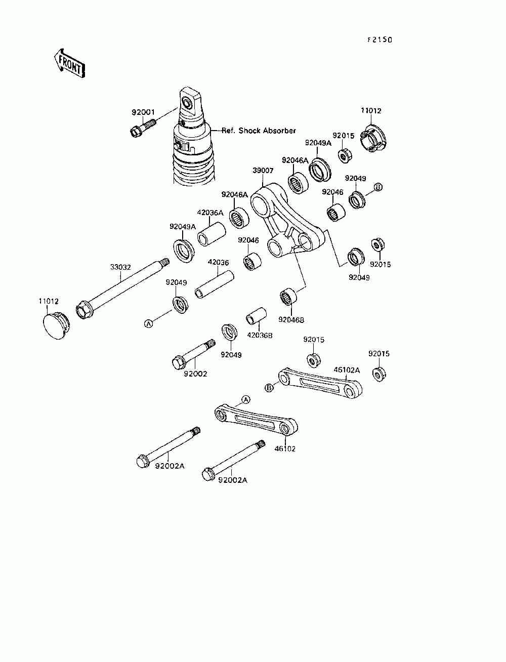 Rear suspension