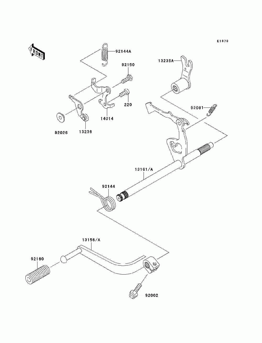 Gear change mechanism