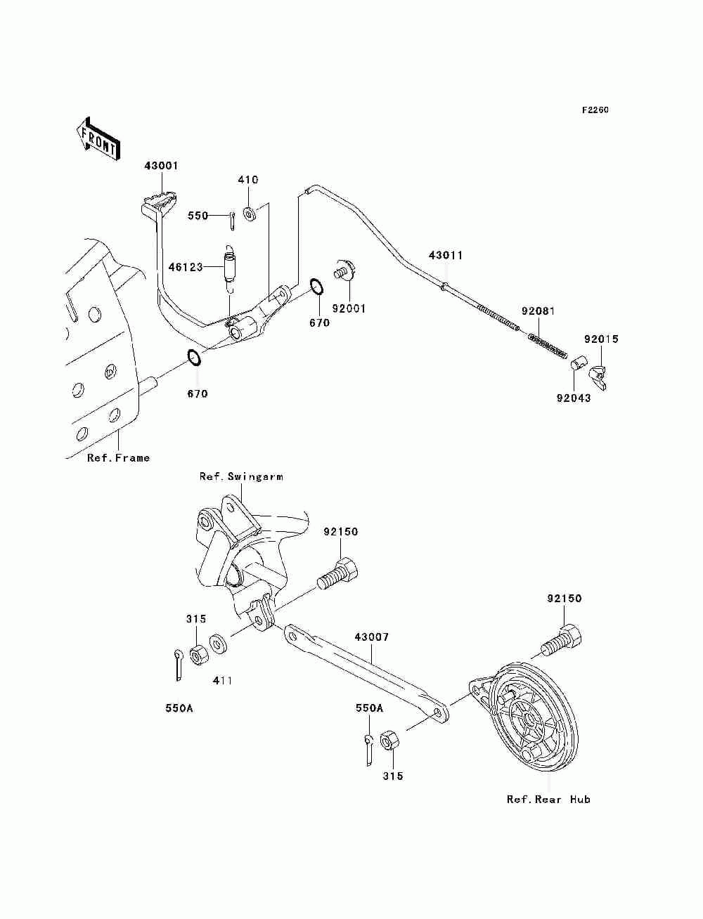 Brake pedal