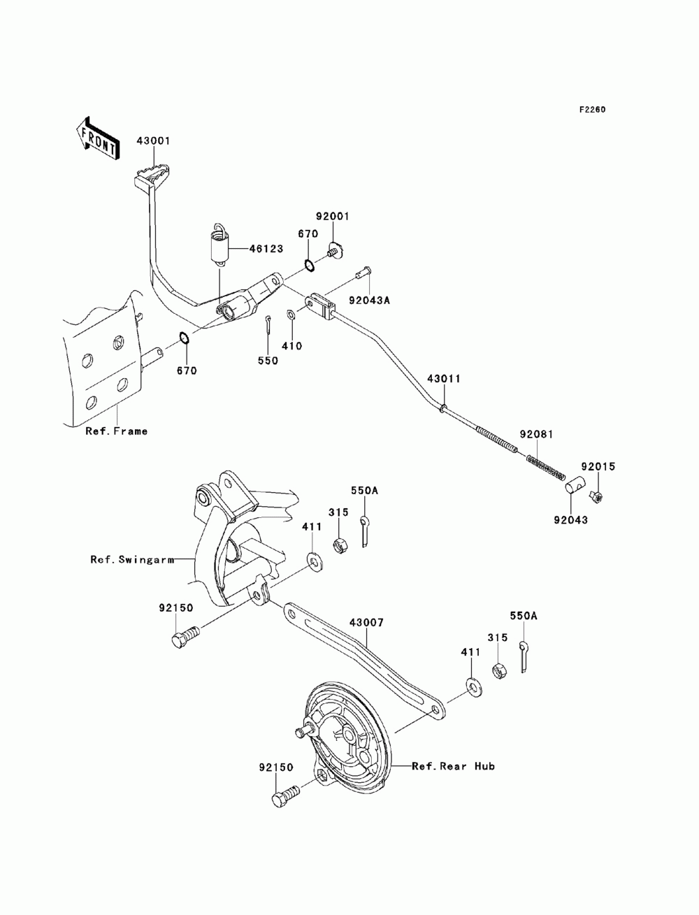 Brake pedal