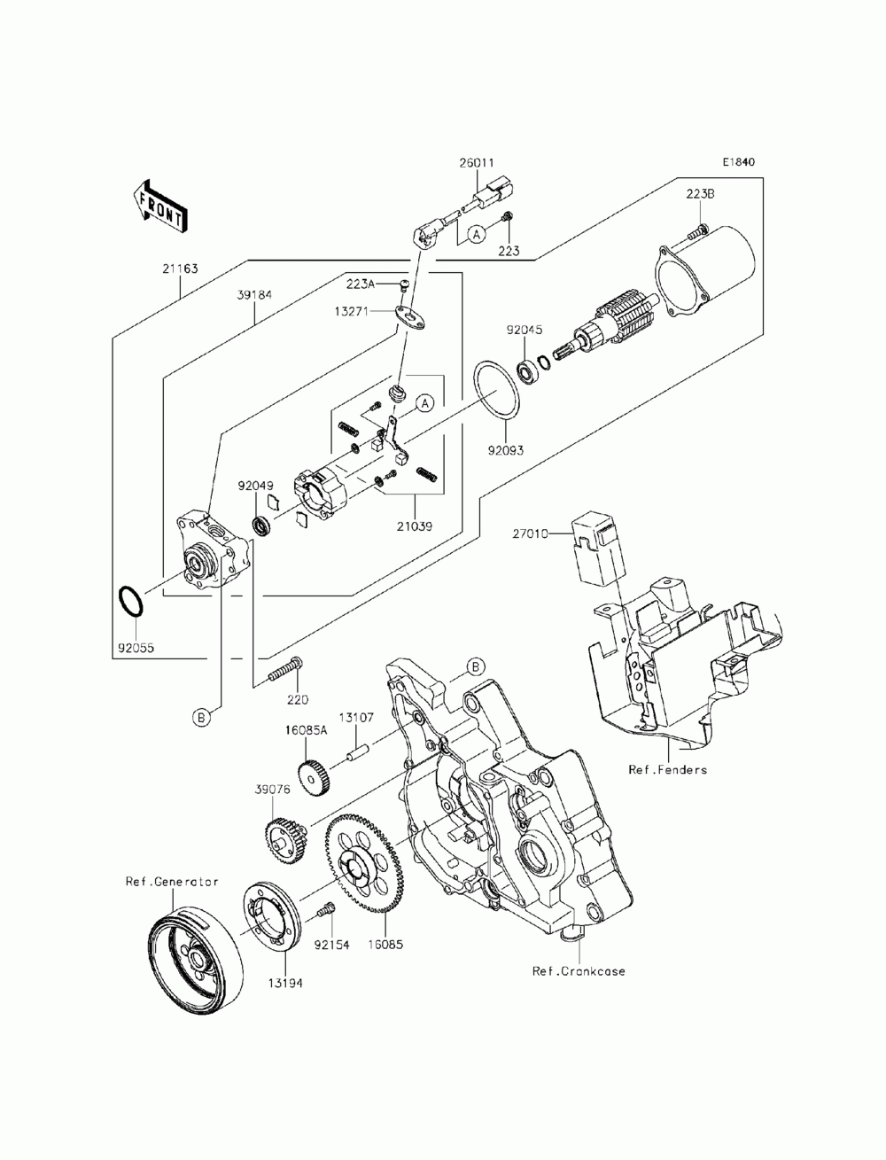 Starter motor