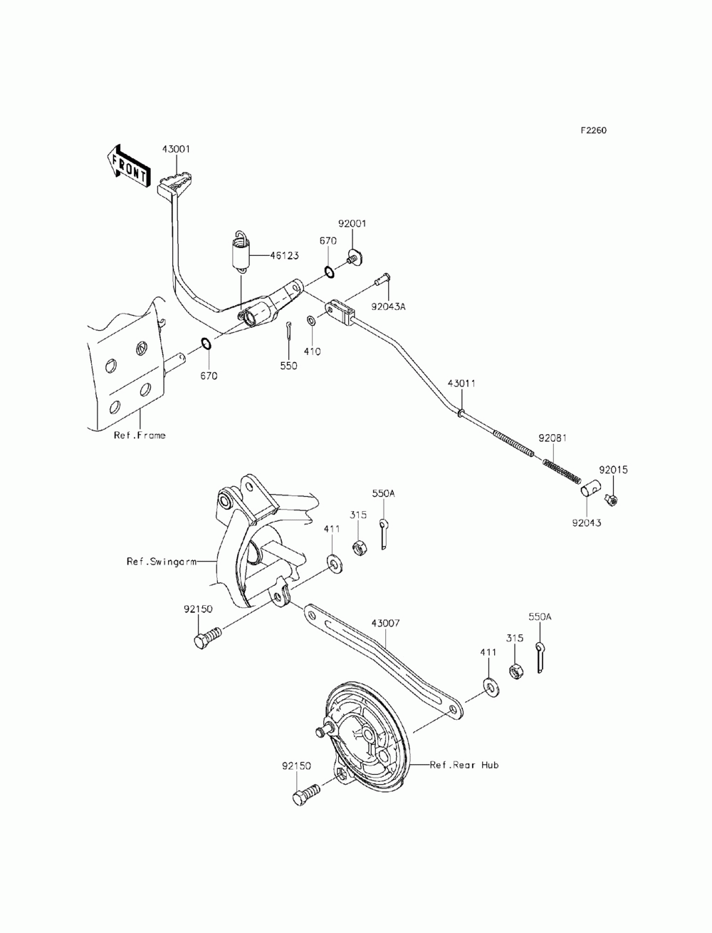 Brake pedal