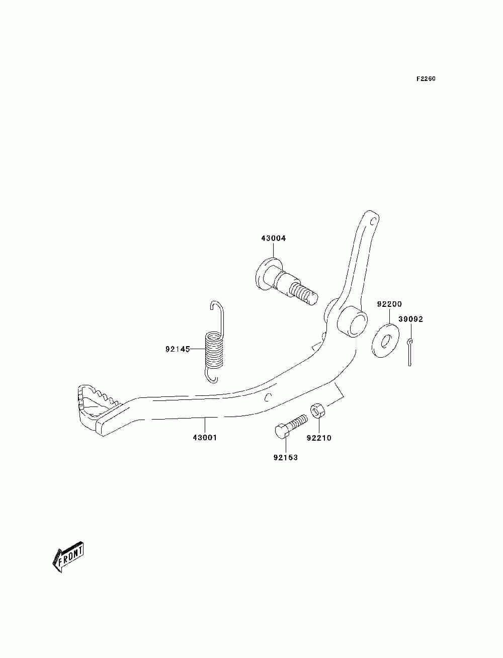 Brake pedal