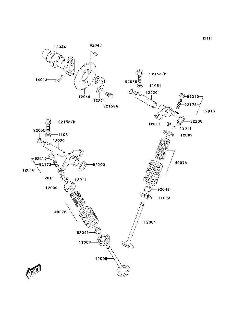 Valve(s)  camshaft(s)