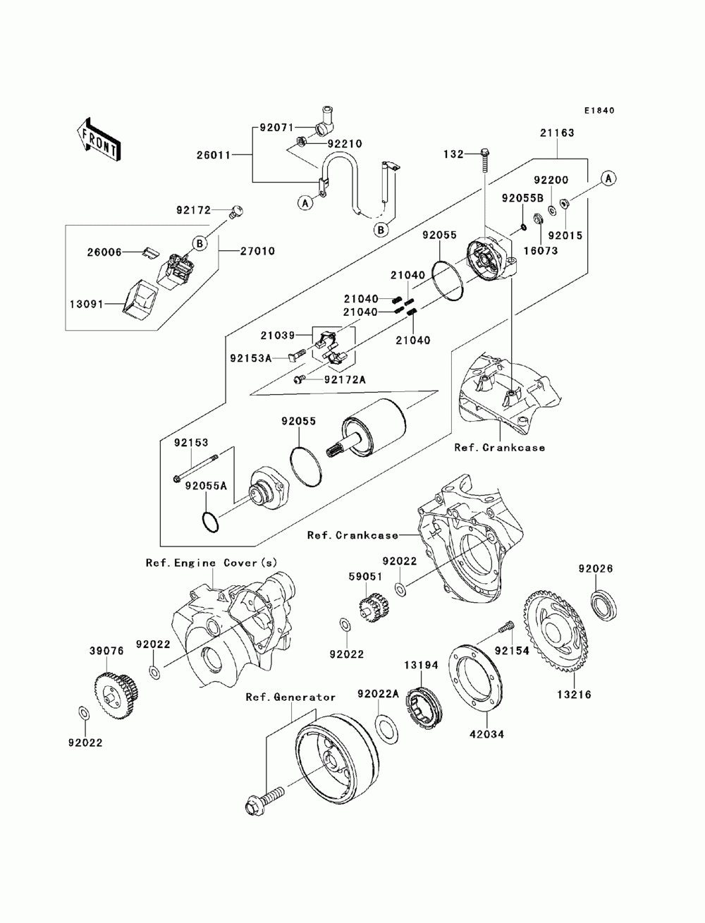 Starter motor