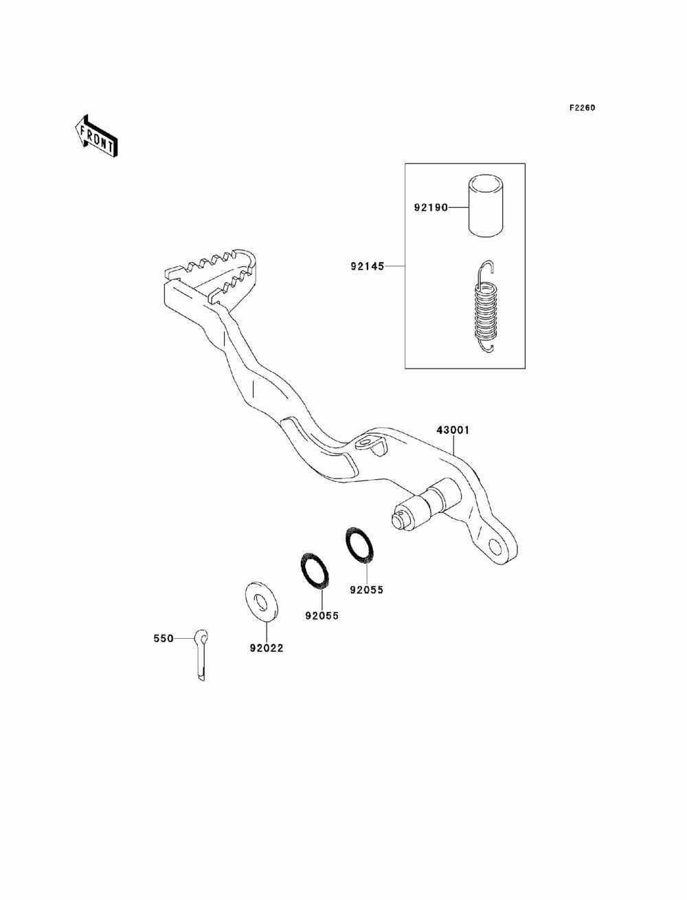 Brake pedal