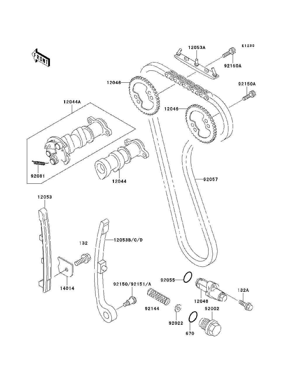 Camshaft(s)  tensioner