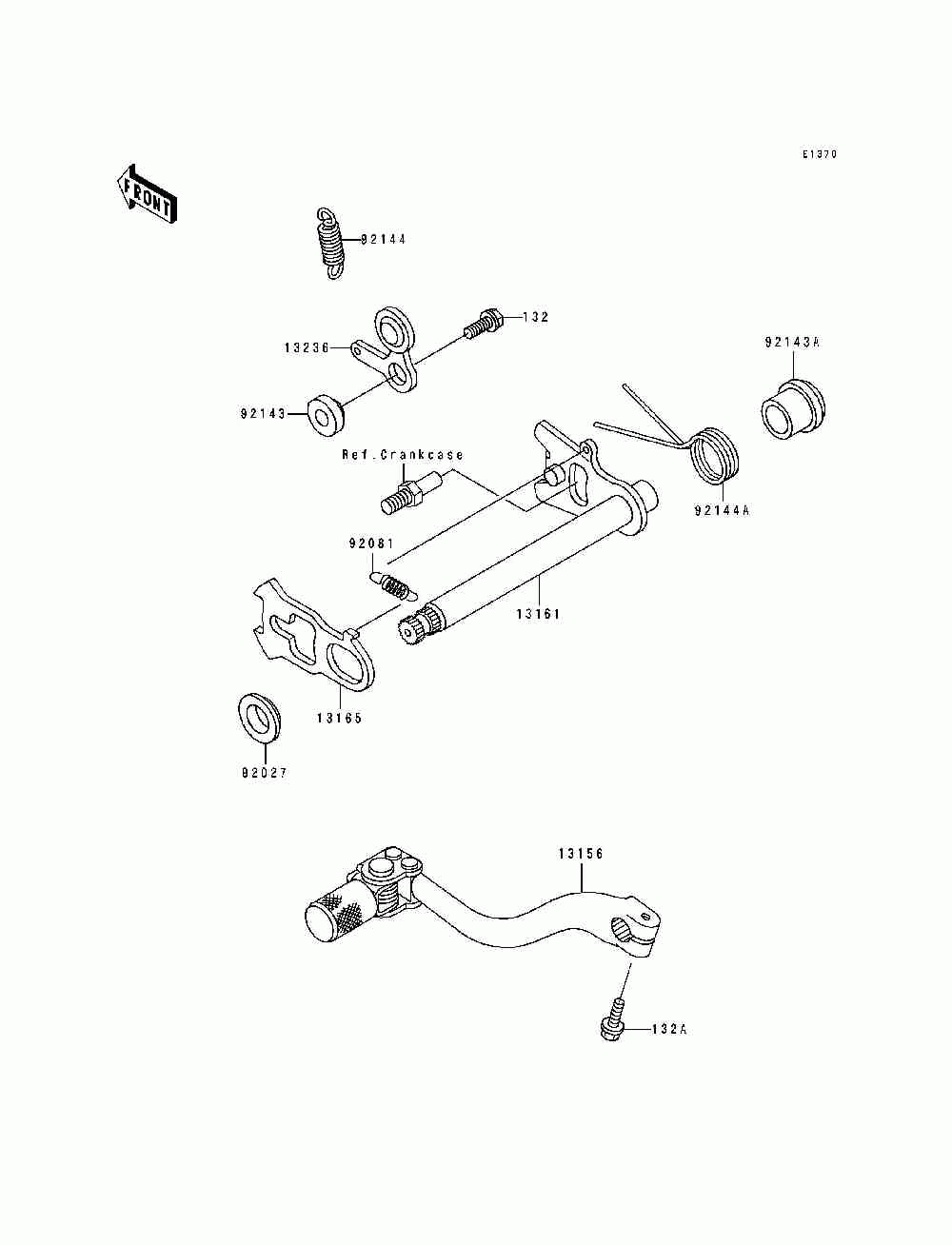 Gear change mechanism