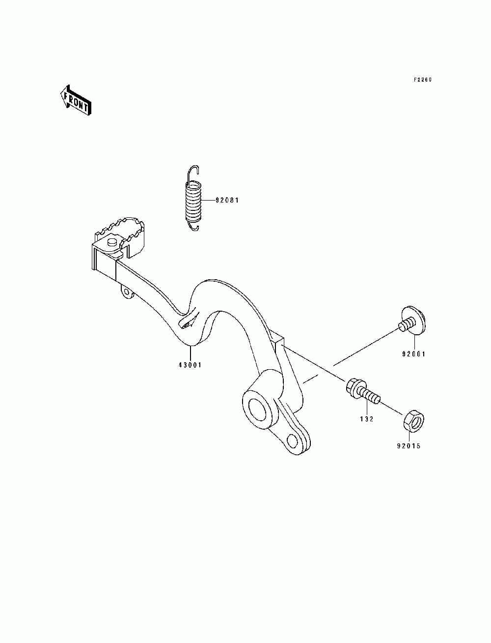 Brake pedal