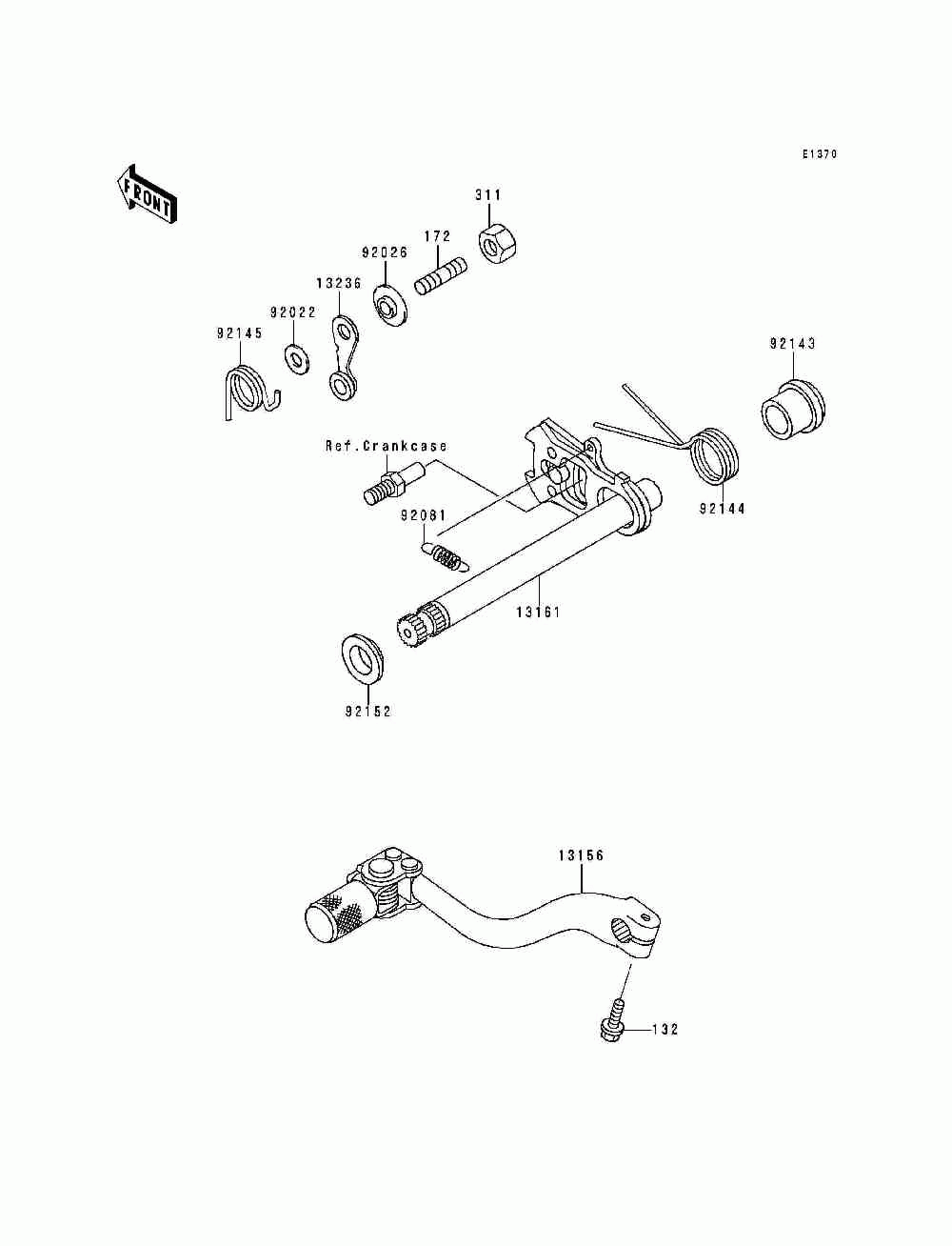 Gear change mechanism