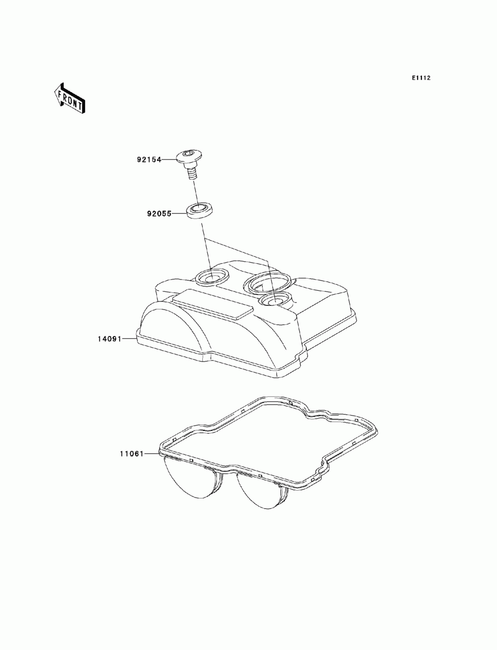 Cylinder head cover