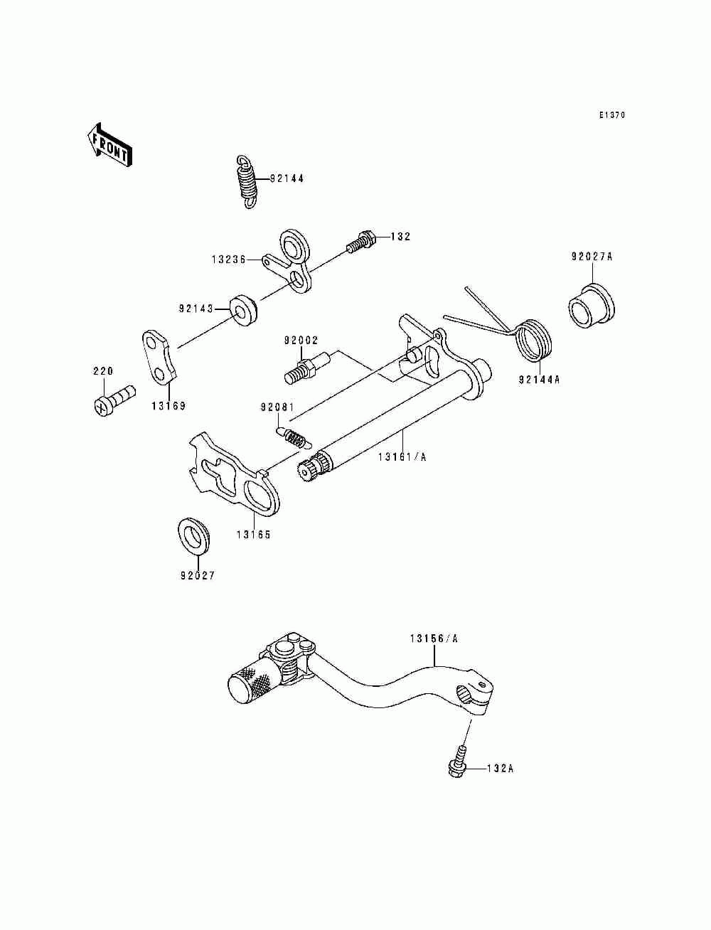 Gear change mechanism