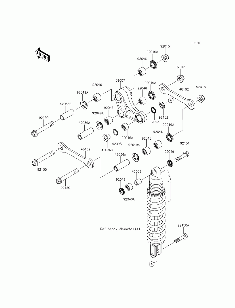 Rear suspension