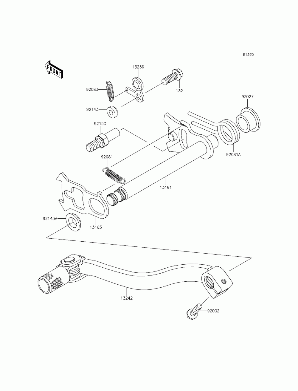 Gear change mechanism