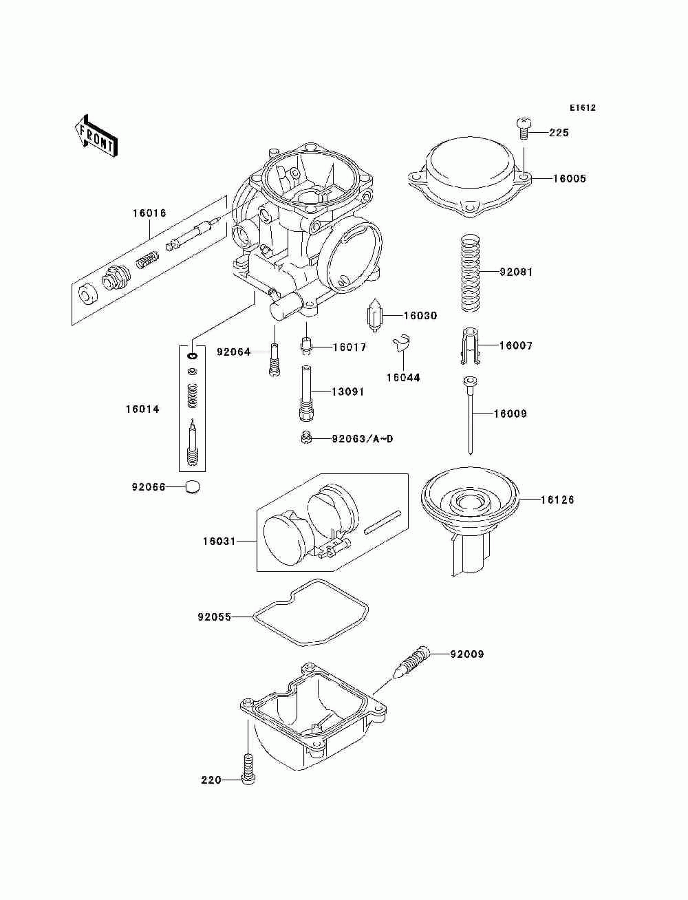 Carburetor parts