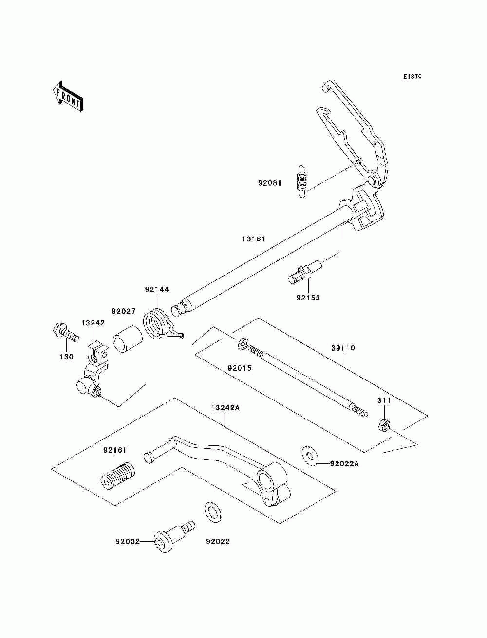 Gear change mechanism