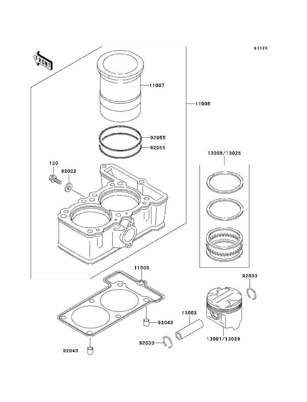 Cylinder  piston(s)