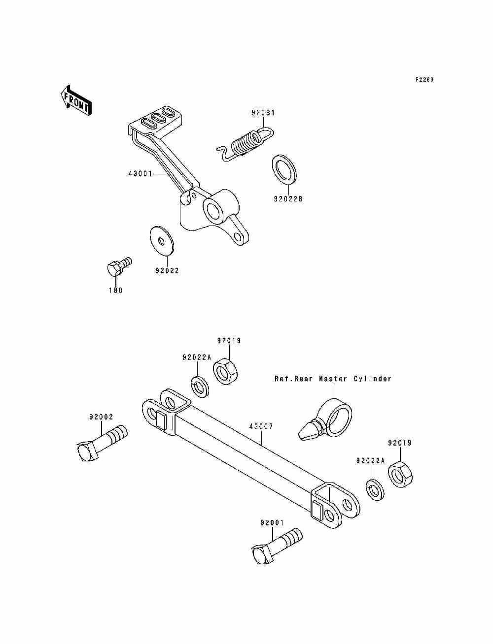 Brake pedal_torque link