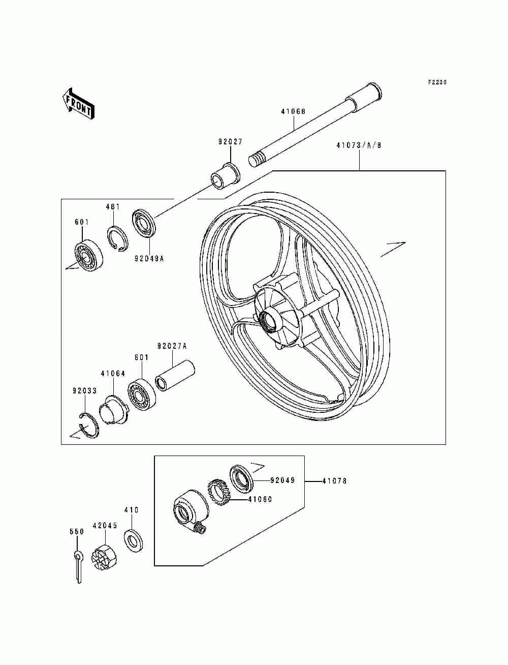 Front wheel