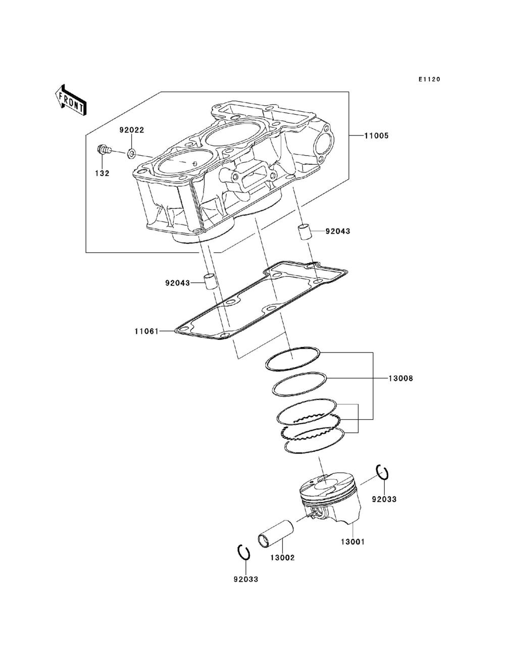 Cylinder  piston(s)