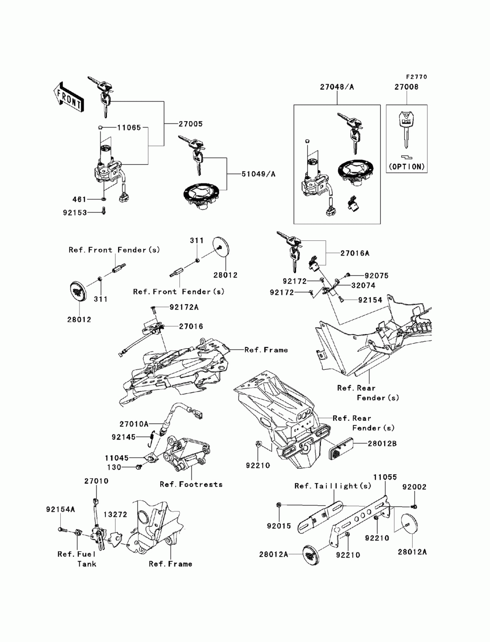 Ignition switch_locks_reflectors