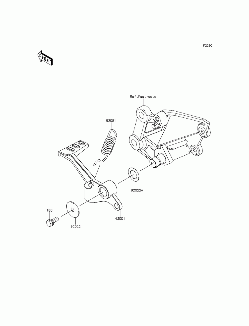 Brake pedal_torque link