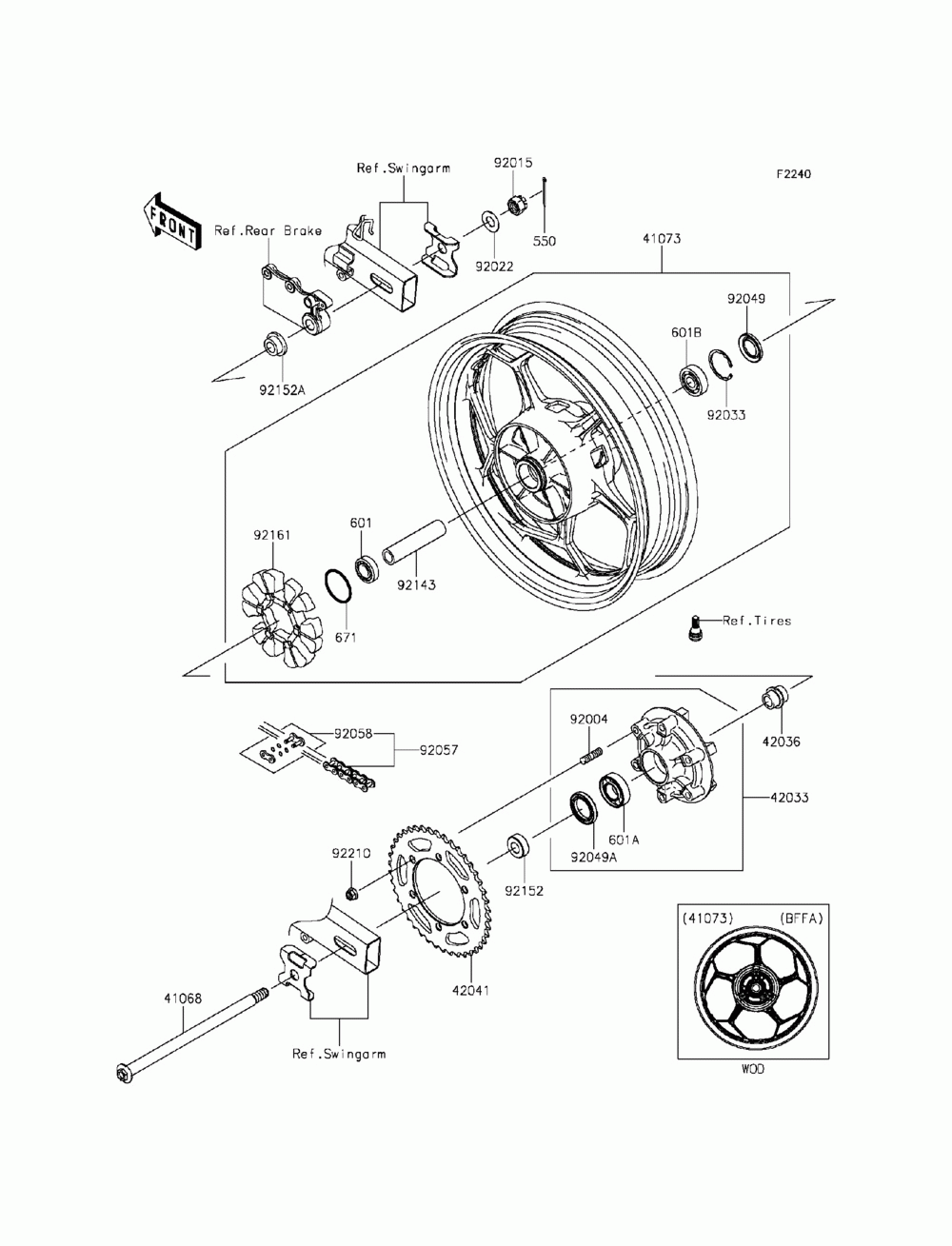 Rear wheel_chain