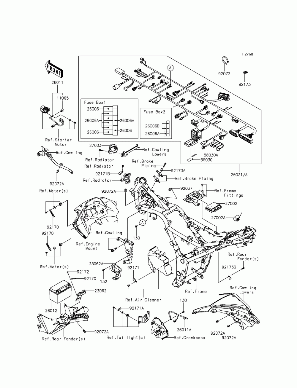 Chassis electrical equipment