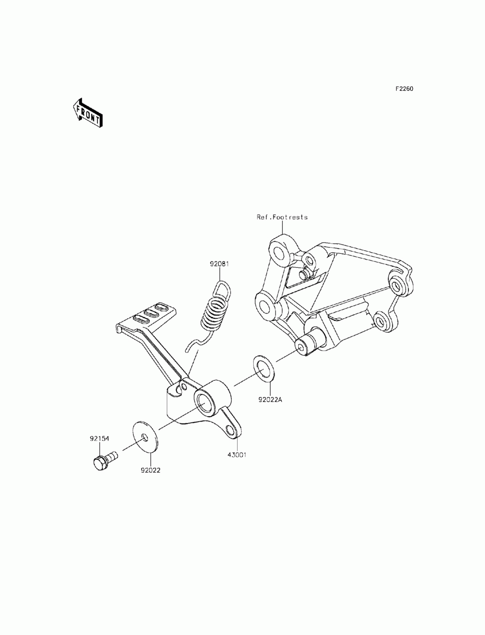 Brake pedal_torque link