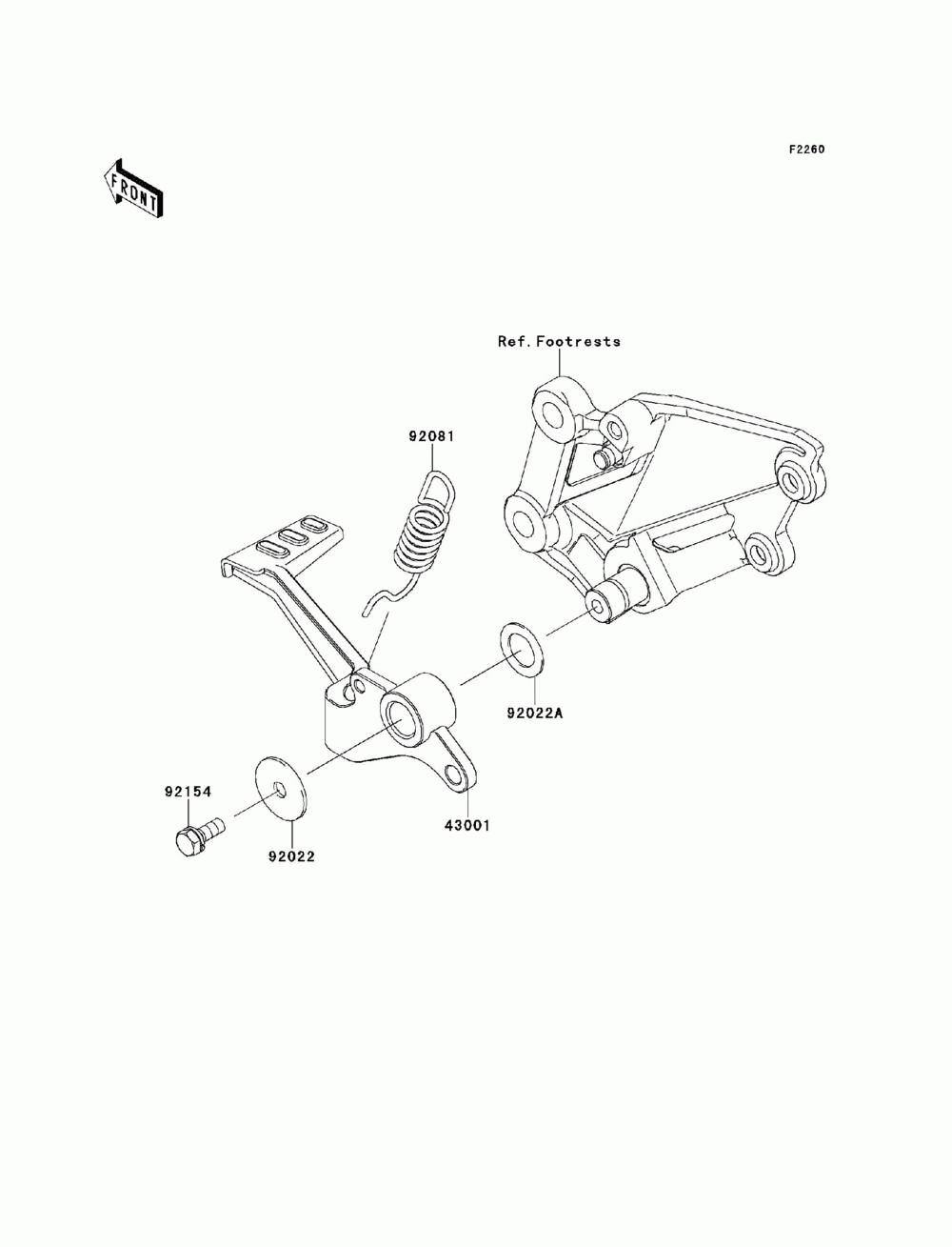 Brake pedal_torque link