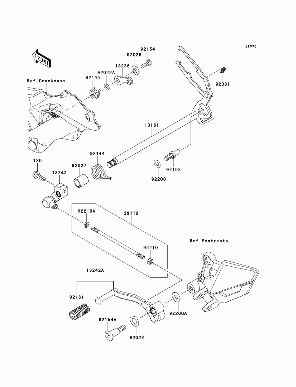 Gear change mechanism