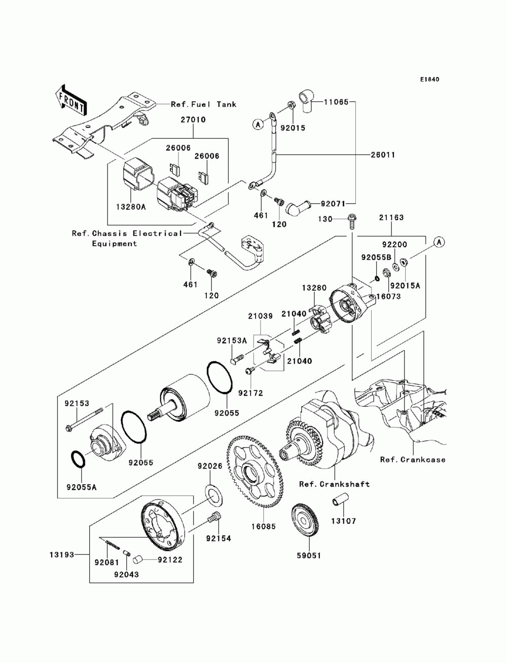 Starter motor