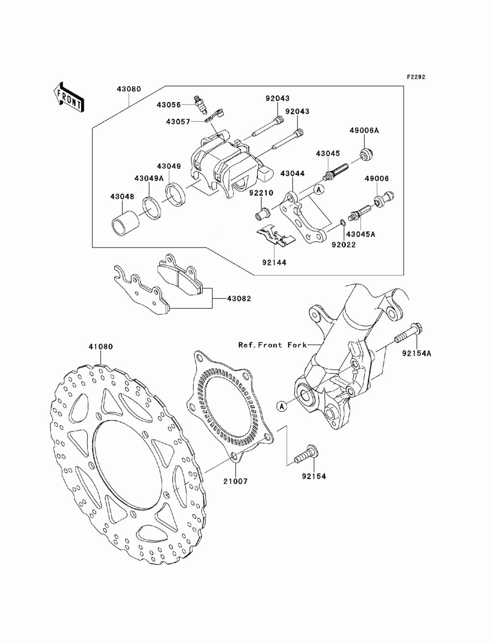 Front brake