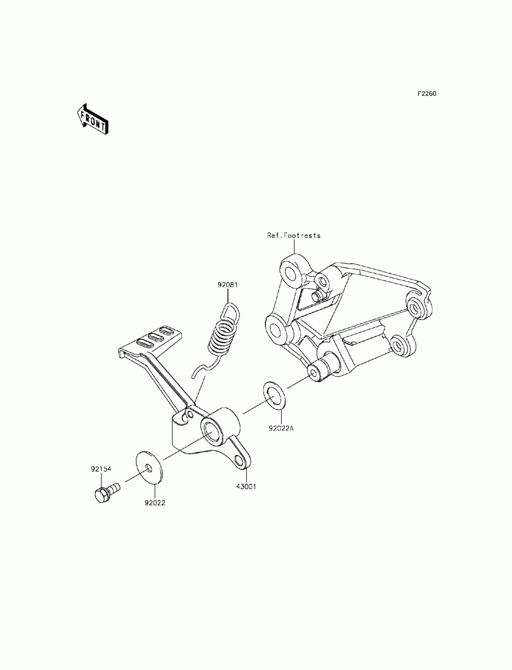 Brake pedal_torque link